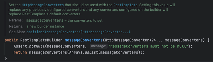 messageConverters 메서드